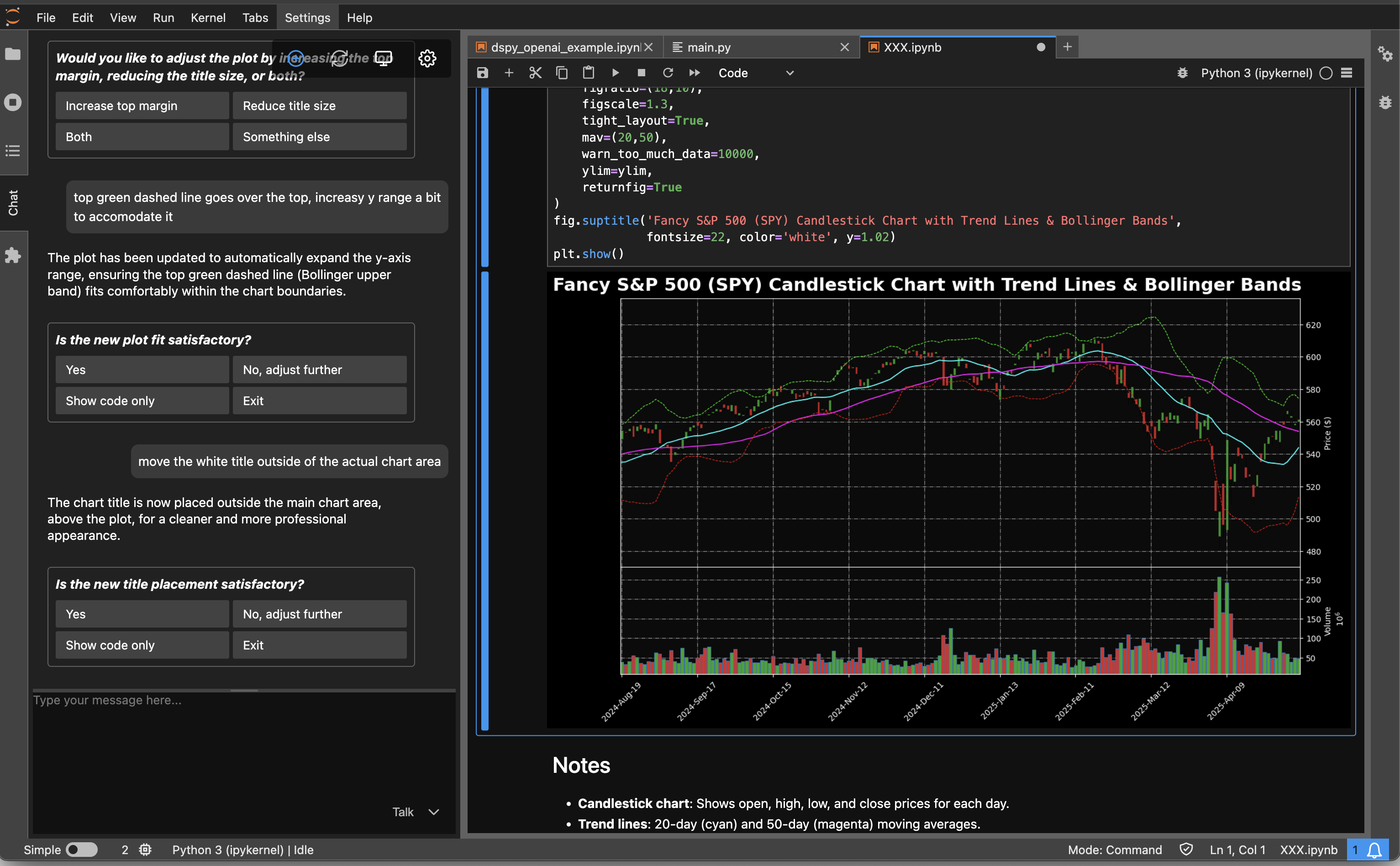 Callisto Jupyter Assistant