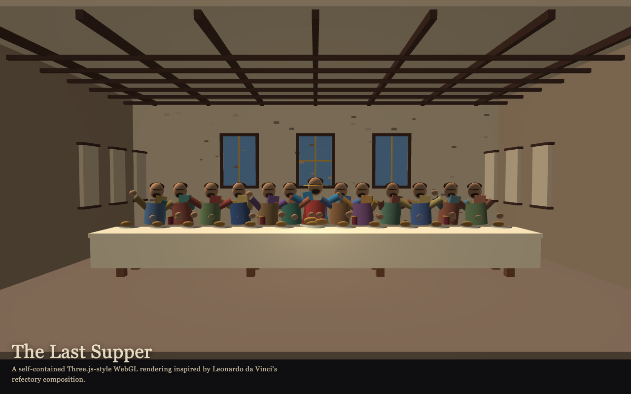 The Last Supper as rendered by GPT-5.5